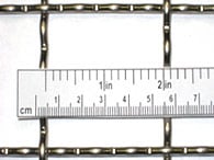 2" x 2 " Clear Opening or Space (.125” Dia. Wire)