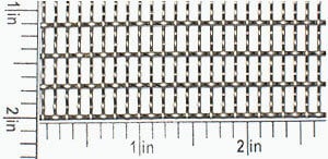 3-1/2 x 9 Mesh, T-304 Stainless Steel Woven Wire Mesh. Custom Woven Wire Mesh 